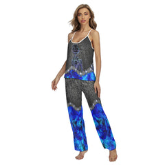 Abstract Diamond Art Pajamas Sets For Women Sleepwears Combo