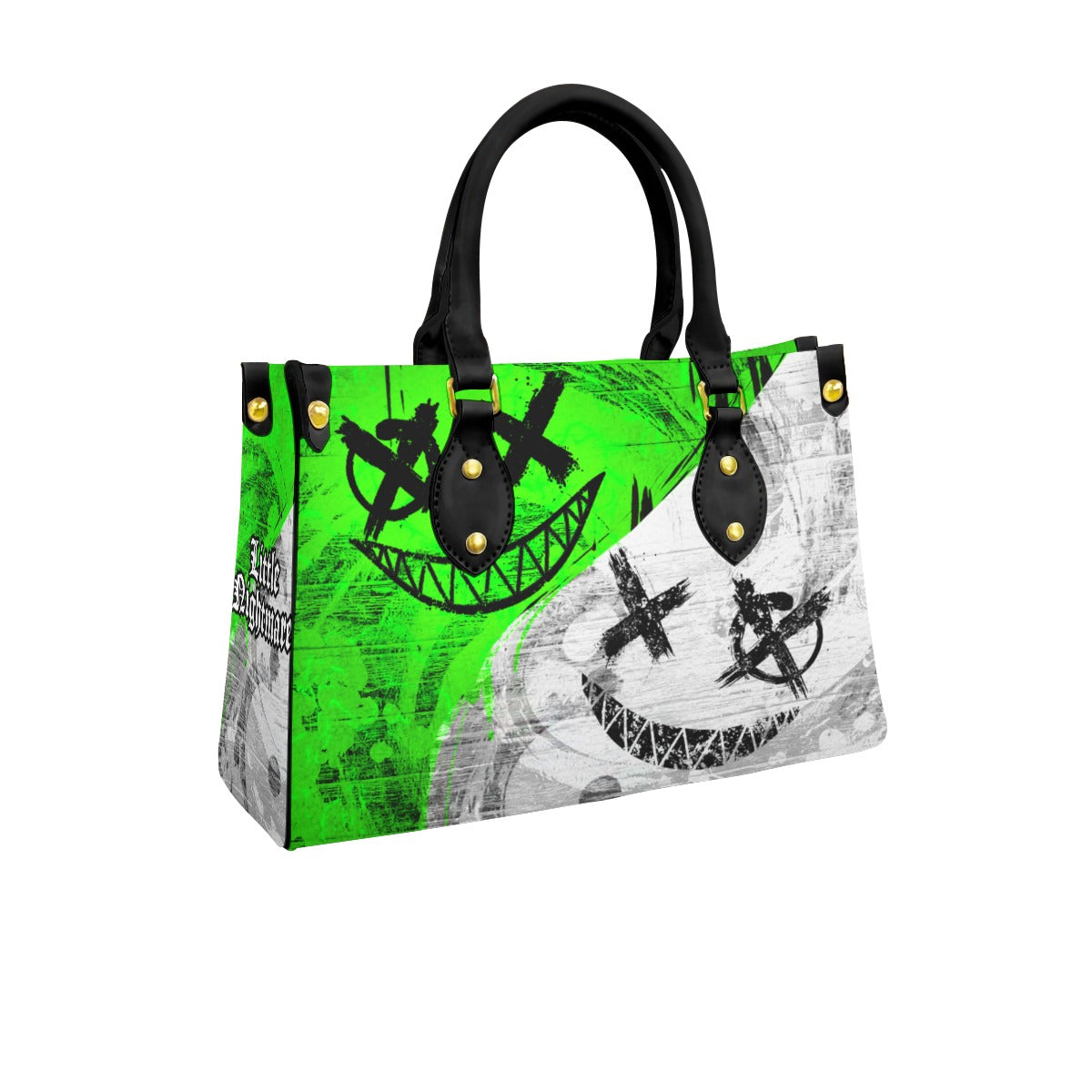 Wonder Skull structured tote bag solves the "I can't find anything in my bag" problem. The roomy interior fits your tablet, phone, wallet, water bottle, umbrella, and cosmetics — without the overstuffed look. Multiple interior pockets keep everything organized, so you're never digging around at checkout. Reinforced rivet corners and quality metal hardware ensure the bag holds up to daily use. Whether you're heading to work, running errands, or catching a flight, this tote keeps you looking put-together.