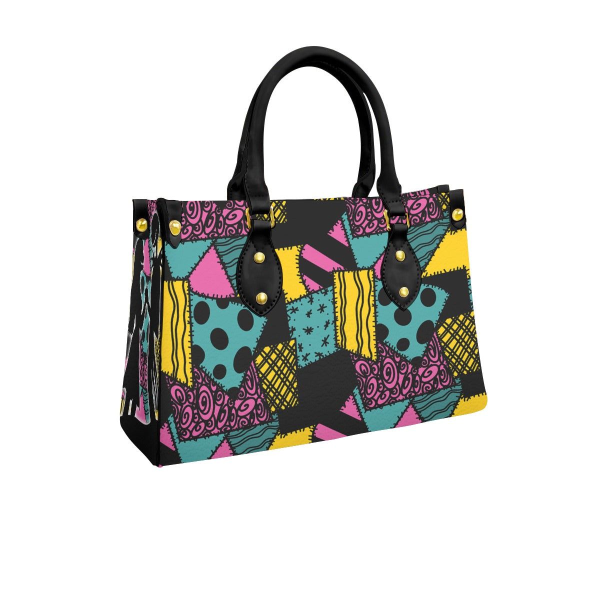 Wonder Skull structured tote bag solves the "I can't find anything in my bag" problem. The roomy interior fits your tablet, phone, wallet, water bottle, umbrella, and cosmetics — without the overstuffed look. Multiple interior pockets keep everything organized, so you're never digging around at checkout. Reinforced rivet corners and quality metal hardware ensure the bag holds up to daily use. Whether you're heading to work, running errands, or catching a flight, this tote keeps you looking put-together.