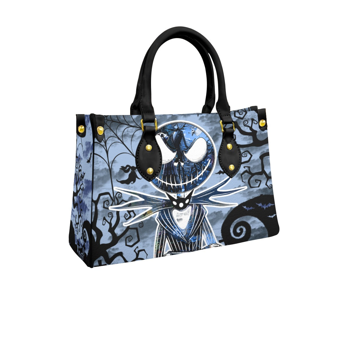 Wonder Skull structured tote bag solves the "I can't find anything in my bag" problem. The roomy interior fits your tablet, phone, wallet, water bottle, umbrella, and cosmetics — without the overstuffed look. Multiple interior pockets keep everything organized, so you're never digging around at checkout. Reinforced rivet corners and quality metal hardware ensure the bag holds up to daily use. Whether you're heading to work, running errands, or catching a flight, this tote keeps you looking put-together.