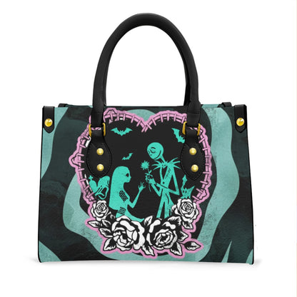 Wonder Skull structured tote bag solves the "I can't find anything in my bag" problem. The roomy interior fits your tablet, phone, wallet, water bottle, umbrella, and cosmetics — without the overstuffed look. Multiple interior pockets keep everything organized, so you're never digging around at checkout. Reinforced rivet corners and quality metal hardware ensure the bag holds up to daily use. Whether you're heading to work, running errands, or catching a flight, this tote keeps you looking put-together.