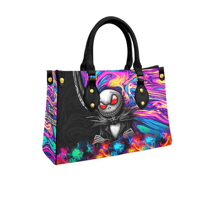 Wonder Skull structured tote bag solves the "I can't find anything in my bag" problem. The roomy interior fits your tablet, phone, wallet, water bottle, umbrella, and cosmetics — without the overstuffed look. Multiple interior pockets keep everything organized, so you're never digging around at checkout. Reinforced rivet corners and quality metal hardware ensure the bag holds up to daily use. Whether you're heading to work, running errands, or catching a flight, this tote keeps you looking put-together.