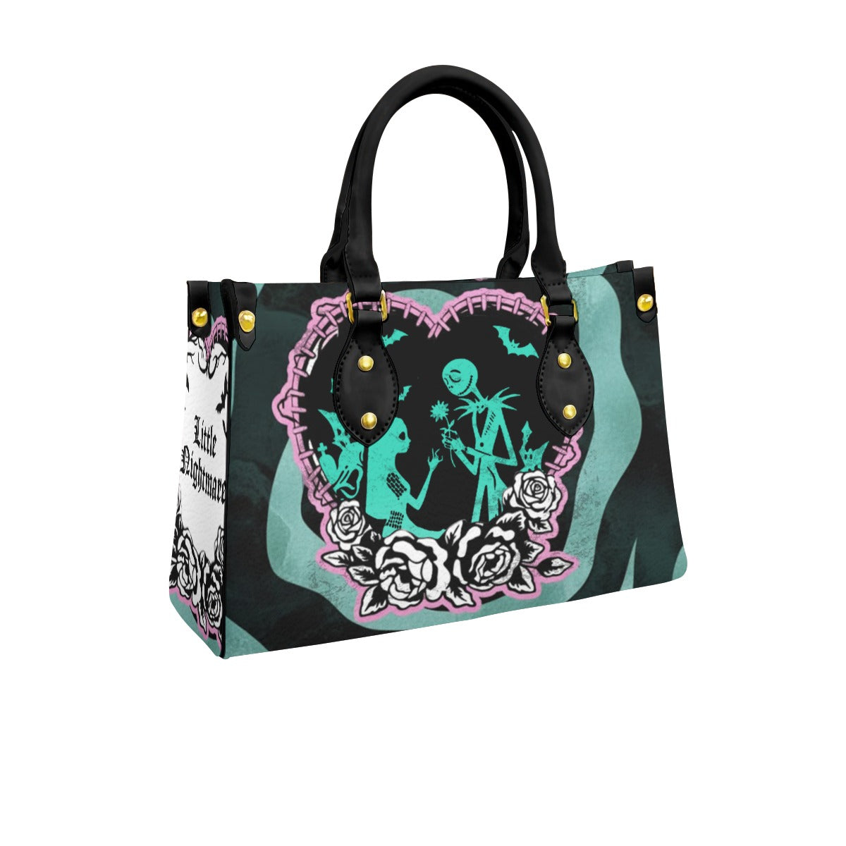 Wonder Skull structured tote bag solves the "I can't find anything in my bag" problem. The roomy interior fits your tablet, phone, wallet, water bottle, umbrella, and cosmetics — without the overstuffed look. Multiple interior pockets keep everything organized, so you're never digging around at checkout. Reinforced rivet corners and quality metal hardware ensure the bag holds up to daily use. Whether you're heading to work, running errands, or catching a flight, this tote keeps you looking put-together.
