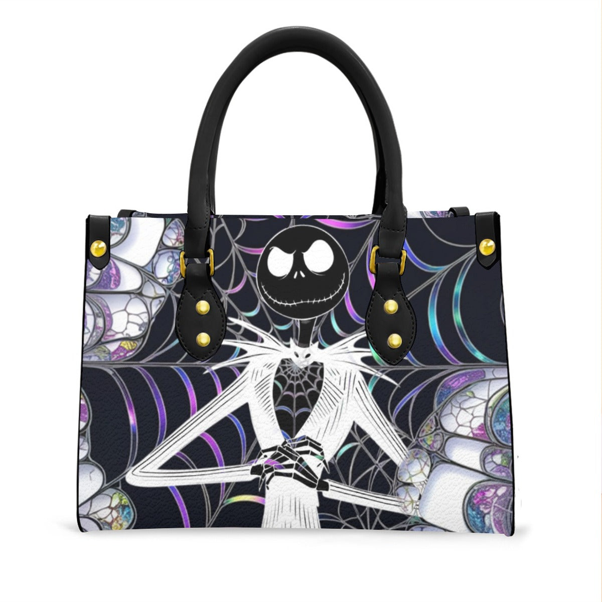 Wonder Skull structured tote bag solves the "I can't find anything in my bag" problem. The roomy interior fits your tablet, phone, wallet, water bottle, umbrella, and cosmetics — without the overstuffed look. Multiple interior pockets keep everything organized, so you're never digging around at checkout. Reinforced rivet corners and quality metal hardware ensure the bag holds up to daily use. Whether you're heading to work, running errands, or catching a flight, this tote keeps you looking put-together.
