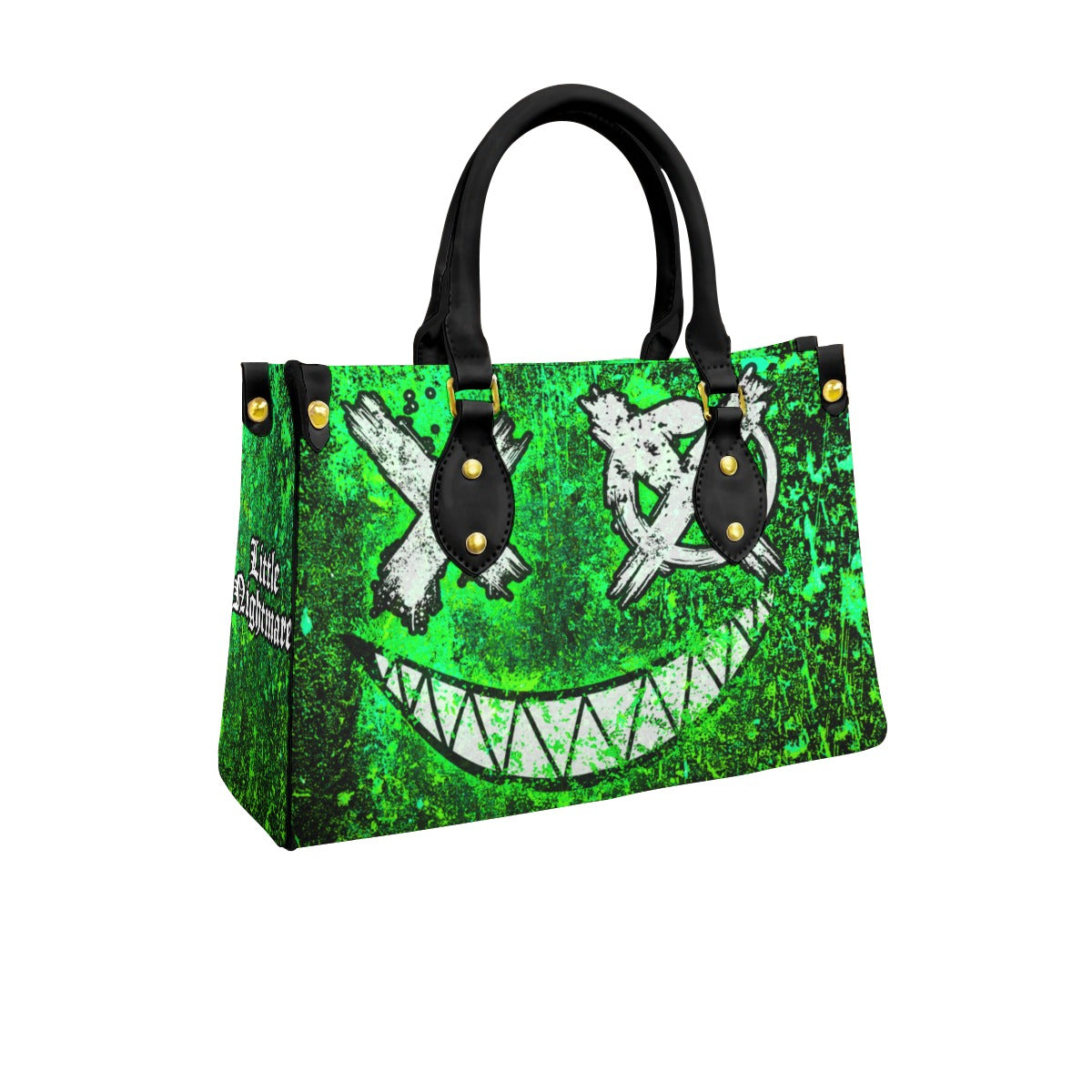Wonder Skull structured tote bag solves the "I can't find anything in my bag" problem. The roomy interior fits your tablet, phone, wallet, water bottle, umbrella, and cosmetics — without the overstuffed look. Multiple interior pockets keep everything organized, so you're never digging around at checkout. Reinforced rivet corners and quality metal hardware ensure the bag holds up to daily use. Whether you're heading to work, running errands, or catching a flight, this tote keeps you looking put-together.