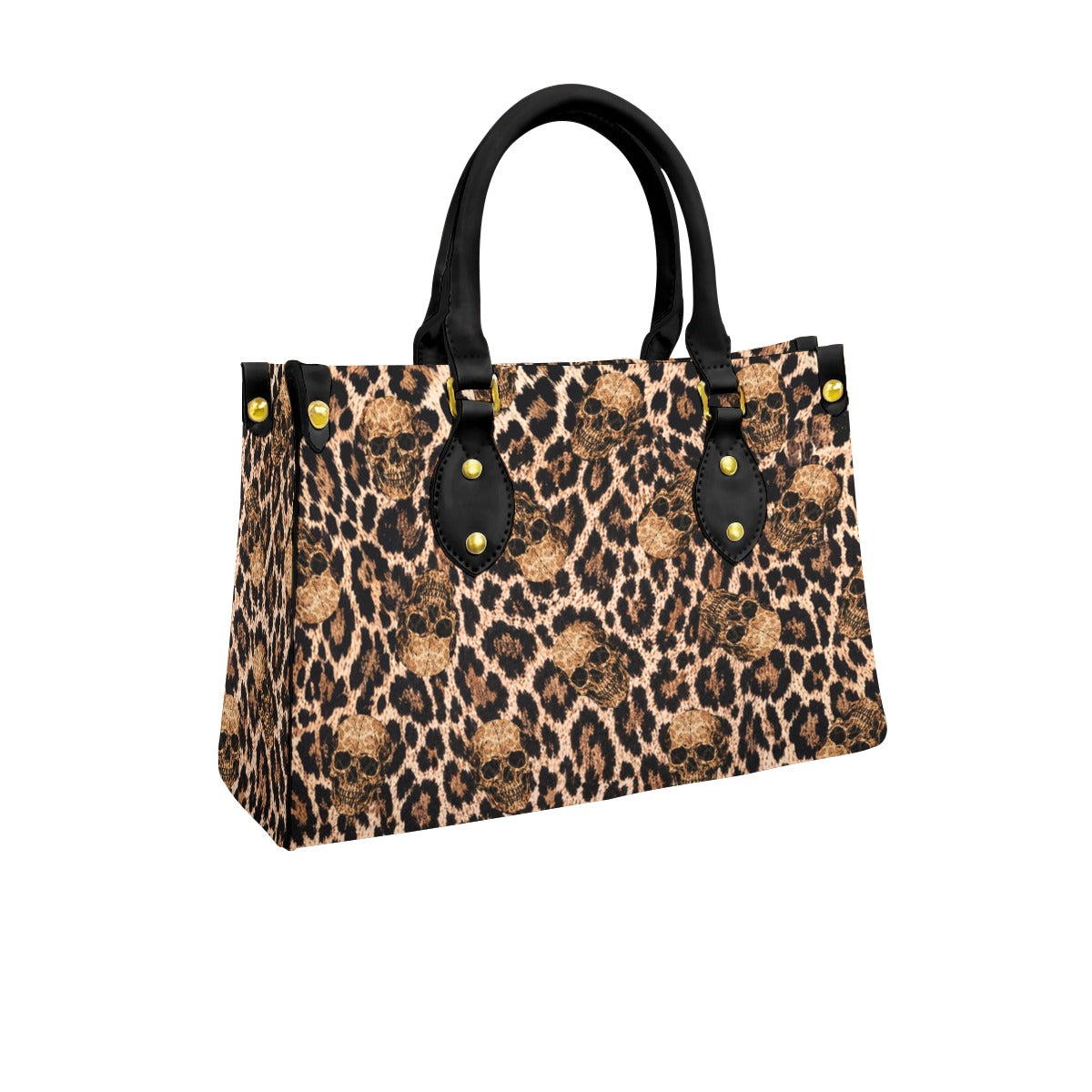 Wonder Skull structured tote bag solves the "I can't find anything in my bag" problem. The roomy interior fits your tablet, phone, wallet, water bottle, umbrella, and cosmetics — without the overstuffed look. Multiple interior pockets keep everything organized, so you're never digging around at checkout. Reinforced rivet corners and quality metal hardware ensure the bag holds up to daily use. Whether you're heading to work, running errands, or catching a flight, this tote keeps you looking put-together.