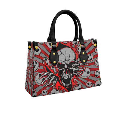 Skeleton Crew Breach Structured Tote Bag Multi-Pocket Handbag