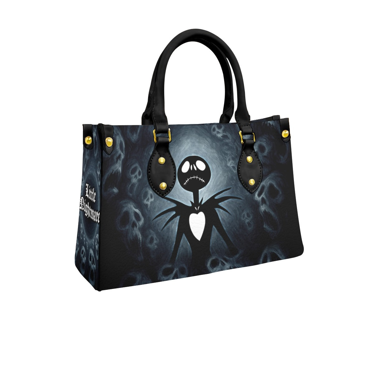 Wonder Skull structured tote bag solves the "I can't find anything in my bag" problem. The roomy interior fits your tablet, phone, wallet, water bottle, umbrella, and cosmetics — without the overstuffed look. Multiple interior pockets keep everything organized, so you're never digging around at checkout. Reinforced rivet corners and quality metal hardware ensure the bag holds up to daily use. Whether you're heading to work, running errands, or catching a flight, this tote keeps you looking put-together.