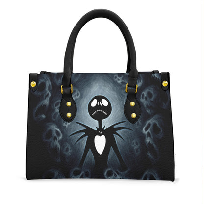 Wonder Skull structured tote bag solves the "I can't find anything in my bag" problem. The roomy interior fits your tablet, phone, wallet, water bottle, umbrella, and cosmetics — without the overstuffed look. Multiple interior pockets keep everything organized, so you're never digging around at checkout. Reinforced rivet corners and quality metal hardware ensure the bag holds up to daily use. Whether you're heading to work, running errands, or catching a flight, this tote keeps you looking put-together.