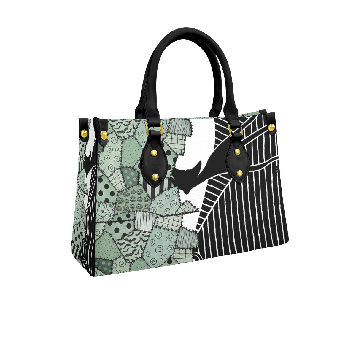 Wonder Skull structured tote bag solves the "I can't find anything in my bag" problem. The roomy interior fits your tablet, phone, wallet, water bottle, umbrella, and cosmetics — without the overstuffed look. Multiple interior pockets keep everything organized, so you're never digging around at checkout. Reinforced rivet corners and quality metal hardware ensure the bag holds up to daily use. Whether you're heading to work, running errands, or catching a flight, this tote keeps you looking put-together.
