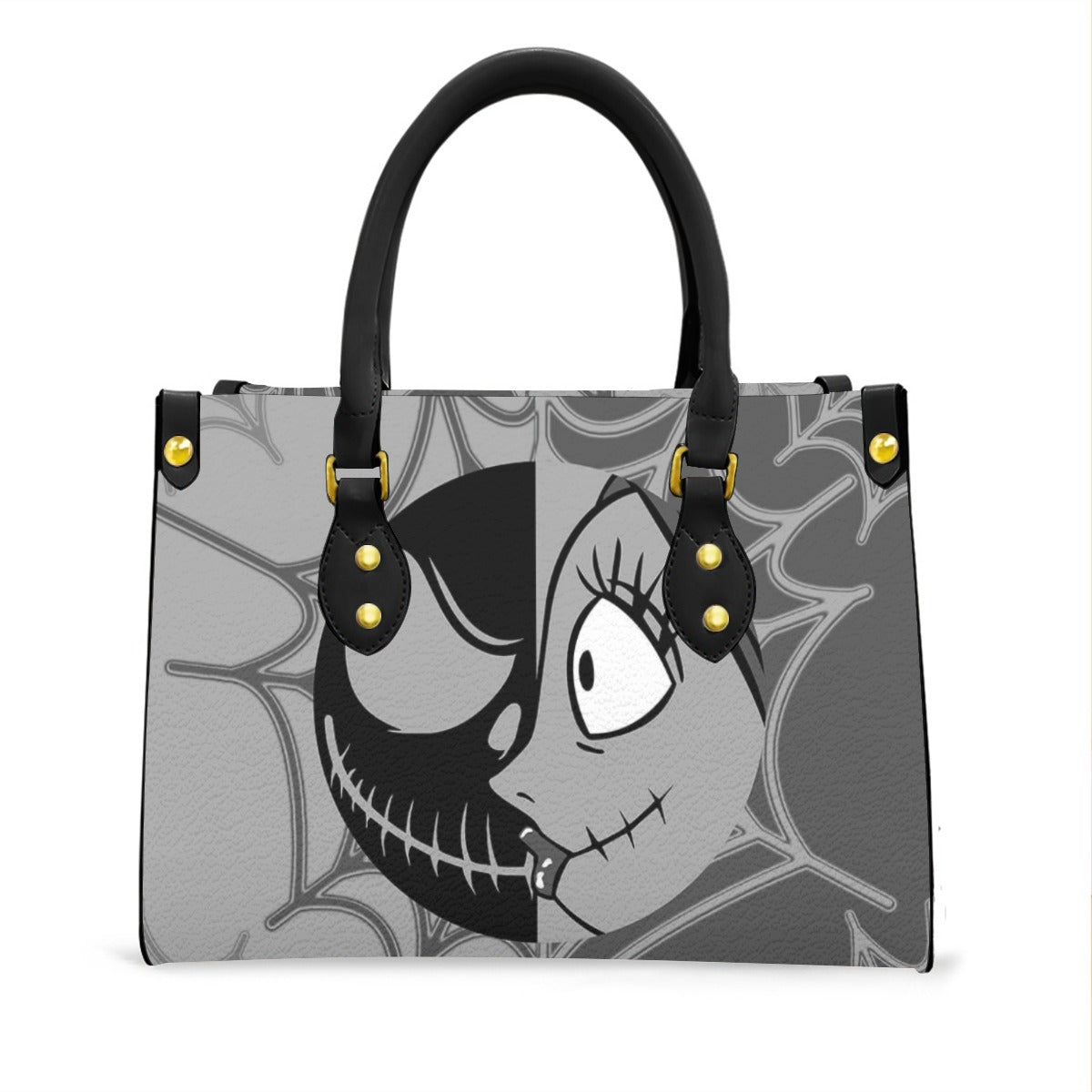 Wonder Skull structured tote bag solves the "I can't find anything in my bag" problem. The aoomy interior fits your tablet, phone, wallet, water bottle, umbrella, and cosmetics — without the overstuffed look. Multiple interior pockets keep everything organized, so you're never digging around at checkout. Reinforced rivet corners and quality metal hardware ensure the bag holds up to daily use. Whether you're heading to work, running errands, or catching a flight, this tote keeps you looking put-together.