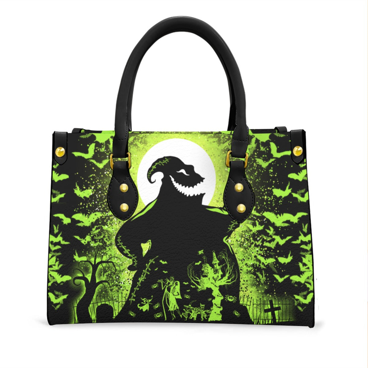 Wonder Skull structured tote bag solves the "I can't find anything in my bag" problem. The roomy interior fits your tablet, phone, wallet, water bottle, umbrella, and cosmetics — without the overstuffed look. Multiple interior pockets keep everything organized, so you're never digging around at checkout. Reinforced rivet corners and quality metal hardware ensure the bag holds up to daily use. Whether you're heading to work, running errands, or catching a flight, this tote keeps you looking put-together.