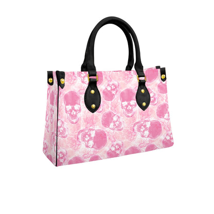 Wonder Skull structured tote bag solves the "I can't find anything in my bag" problem. The roomy interior fits your tablet, phone, wallet, water bottle, umbrella, and cosmetics — without the overstuffed look. Multiple interior pockets keep everything organized, so you're never digging around at checkout. Reinforced rivet corners and quality metal hardware ensure the bag holds up to daily use. Whether you're heading to work, running errands, or catching a flight, this tote keeps you looking put-together.