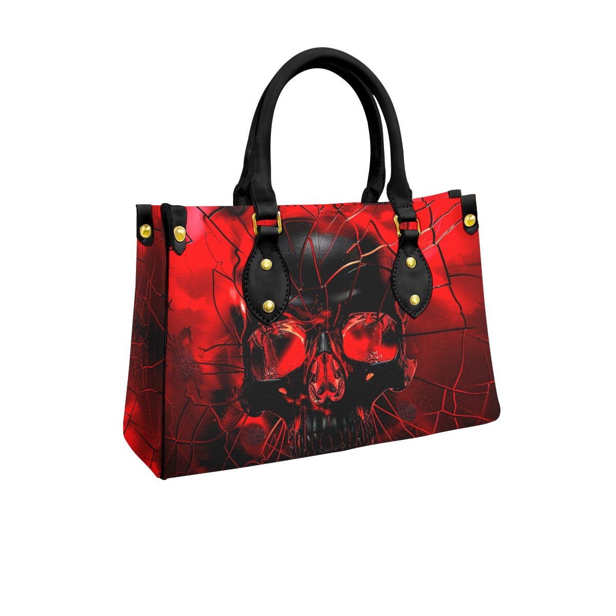 Wonder Skull structured tote bag solves the "I can't find anything in my bag" problem. The roomy interior fits your tablet, phone, wallet, water bottle, umbrella, and cosmetics — without the overstuffed look. Multiple interior pockets keep everything organized, so you're never digging around at checkout. Reinforced rivet corners and quality metal hardware ensure the bag holds up to daily use. Whether you're heading to work, running errands, or catching a flight, this tote keeps you looking put-together.