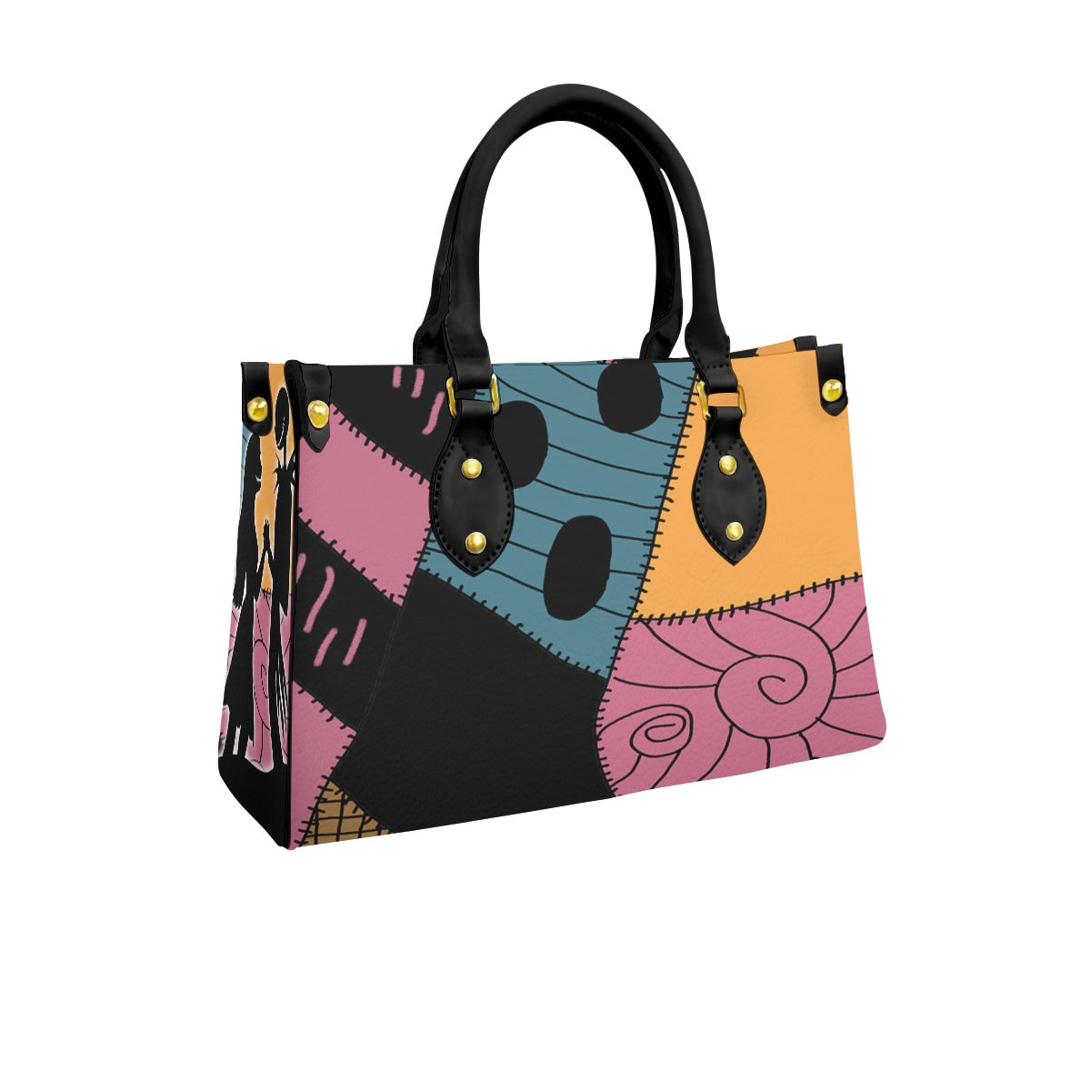 Wonder Skull structured tote bag solves the "I can't find anything in my bag" problem. The roomy interior fits your tablet, phone, wallet, water bottle, umbrella, and cosmetics — without the overstuffed look. Multiple interior pockets keep everything organized, so you're never digging around at checkout. Reinforced rivet corners and quality metal hardware ensure the bag holds up to daily use. Whether you're heading to work, running errands, or catching a flight, this tote keeps you looking put-together.