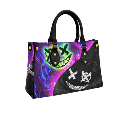 Wonder Skull structured tote bag solves the "I can't find anything in my bag" problem. The roomy interior fits your tablet, phone, wallet, water bottle, umbrella, and cosmetics — without the overstuffed look. Multiple interior pockets keep everything organized, so you're never digging around at checkout. Reinforced rivet corners and quality metal hardware ensure the bag holds up to daily use. Whether you're heading to work, running errands, or catching a flight, this tote keeps you looking put-together.