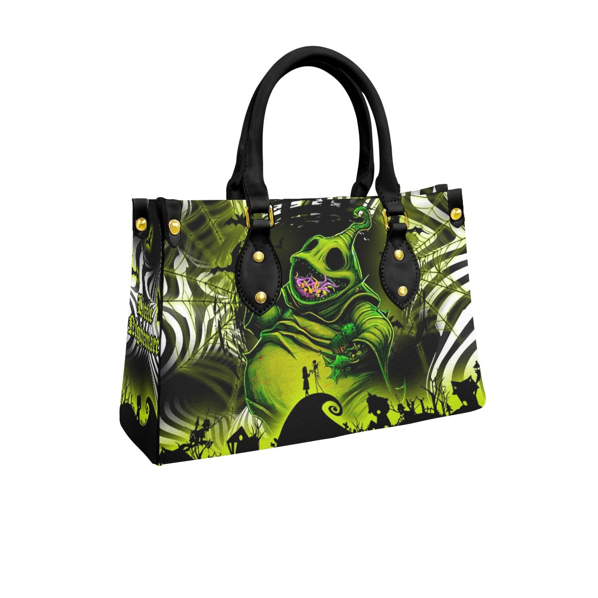 Wonder Skull structured tote bag solves the "I can't find anything in my bag" problem. The aoomy interior fits your tablet, phone, wallet, water bottle, umbrella, and cosmetics — without the overstuffed look. Multiple interior pockets keep everything organized, so you're never digging around at checkout. Reinforced rivet corners and quality metal hardware ensure the bag holds up to daily use. Whether you're heading to work, running errands, or catching a flight, this tote keeps you looking put-together.