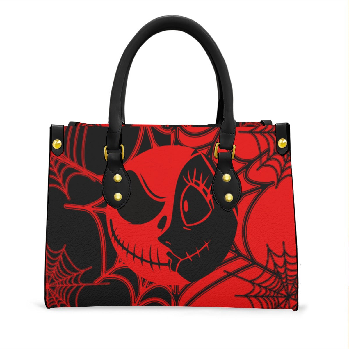 Wonder Skull structured tote bag solves the "I can't find anything in my bag" problem. The roomy interior fits your tablet, phone, wallet, water bottle, umbrella, and cosmetics — without the overstuffed look. Multiple interior pockets keep everything organized, so you're never digging around at checkout. Reinforced rivet corners and quality metal hardware ensure the bag holds up to daily use. Whether you're heading to work, running errands, or catching a flight, this tote keeps you looking put-together.