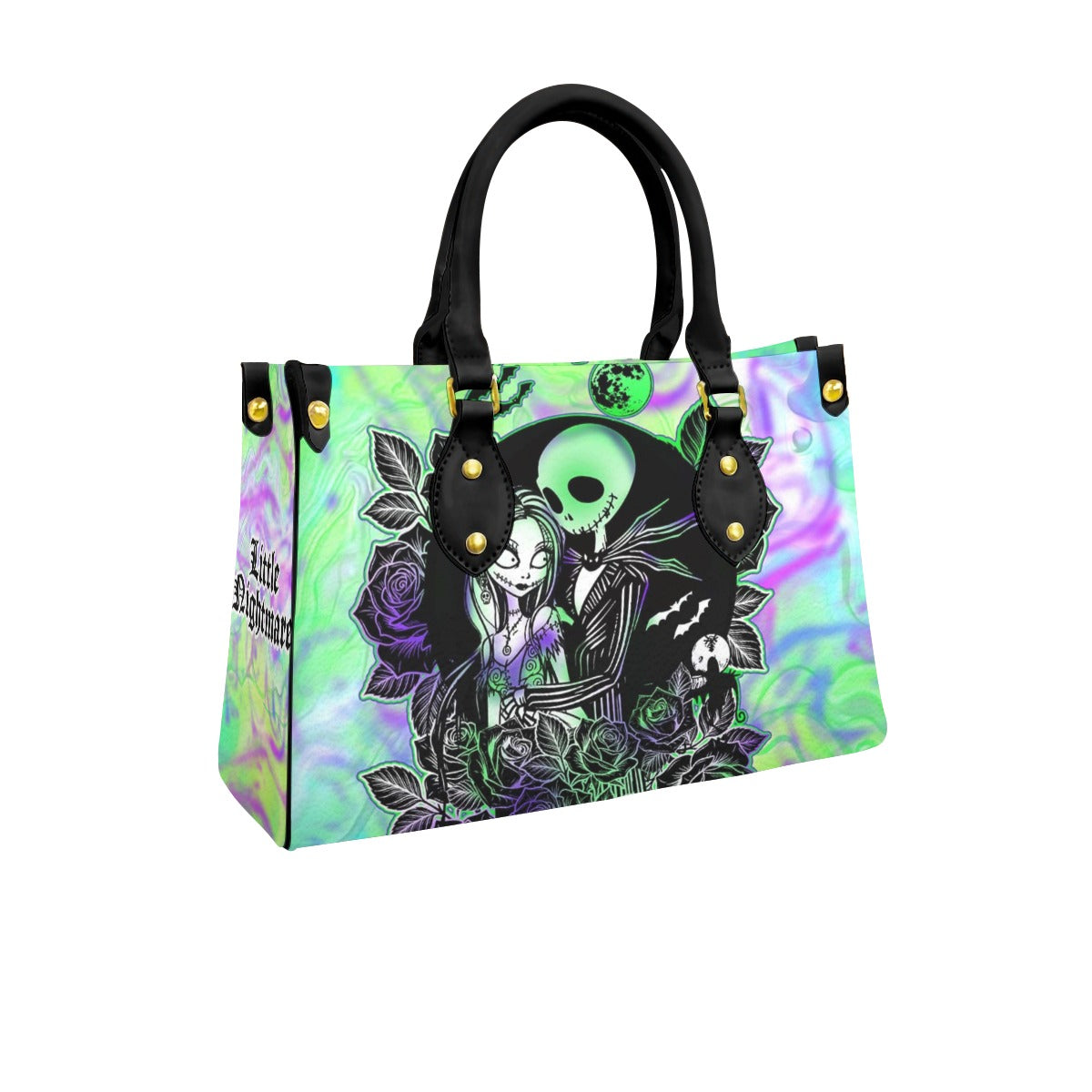 Wonder Skull structured tote bag solves the "I can't find anything in my bag" problem. The aoomy interior fits your tablet, phone, wallet, water bottle, umbrella, and cosmetics — without the overstuffed look. Multiple interior pockets keep everything organized, so you're never digging around at checkout. Reinforced rivet corners and quality metal hardware ensure the bag holds up to daily use. Whether you're heading to work, running errands, or catching a flight, this tote keeps you looking put-together.