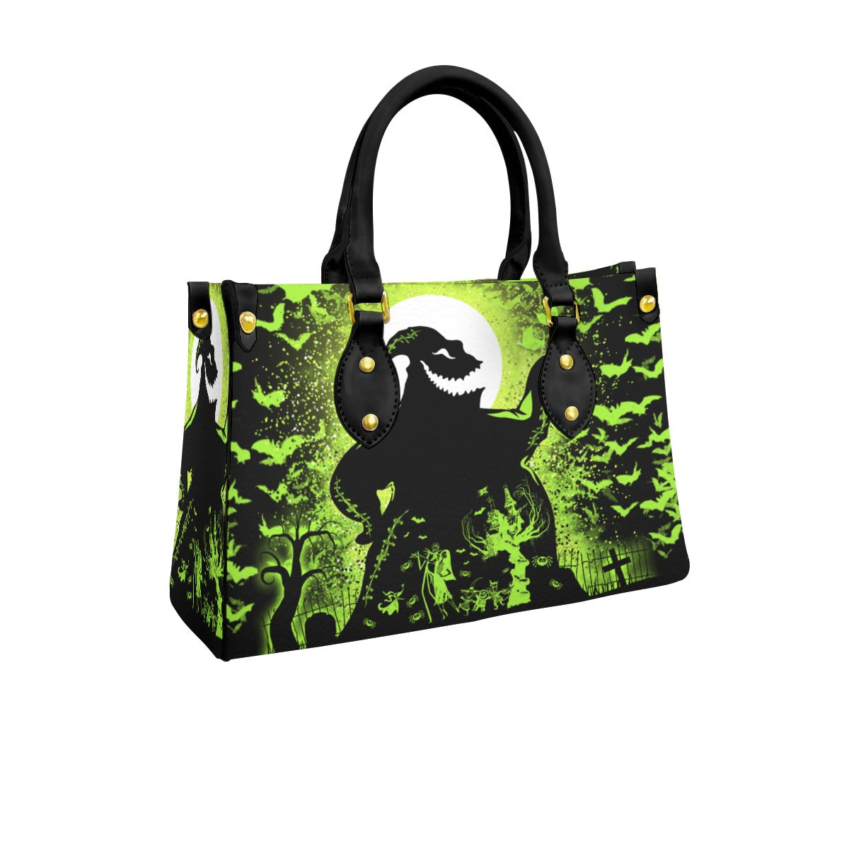 Wonder Skull structured tote bag solves the "I can't find anything in my bag" problem. The roomy interior fits your tablet, phone, wallet, water bottle, umbrella, and cosmetics — without the overstuffed look. Multiple interior pockets keep everything organized, so you're never digging around at checkout. Reinforced rivet corners and quality metal hardware ensure the bag holds up to daily use. Whether you're heading to work, running errands, or catching a flight, this tote keeps you looking put-together.