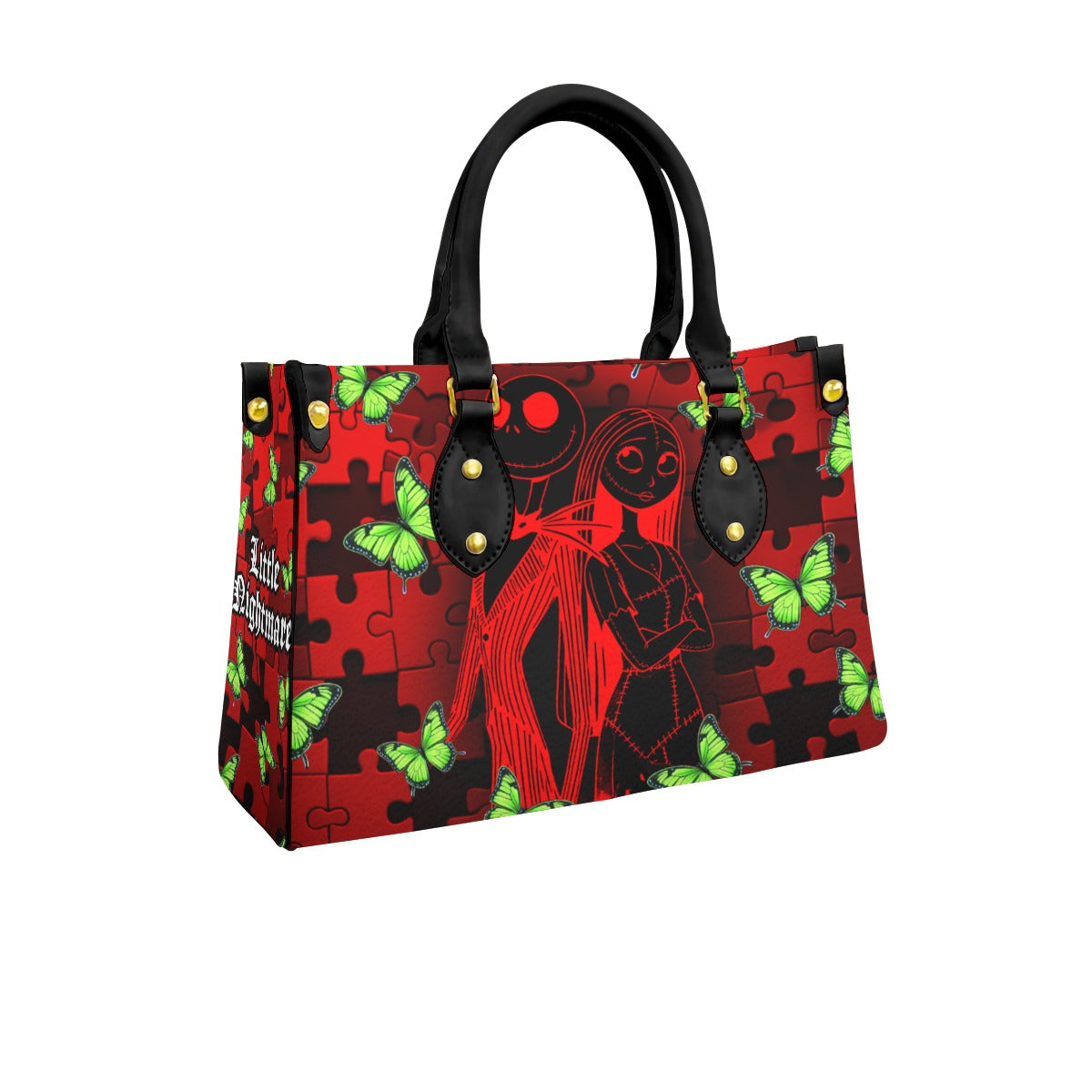 Wonder Skull structured tote bag solves the "I can't find anything in my bag" problem. The roomy interior fits your tablet, phone, wallet, water bottle, umbrella, and cosmetics — without the overstuffed look. Multiple interior pockets keep everything organized, so you're never digging around at checkout. Reinforced rivet corners and quality metal hardware ensure the bag holds up to daily use. Whether you're heading to work, running errands, or catching a flight, this tote keeps you looking put-together.