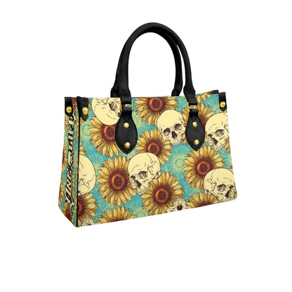 Wonder Skull structured tote bag solves the "I can't find anything in my bag" problem. The roomy interior fits your tablet, phone, wallet, water bottle, umbrella, and cosmetics — without the overstuffed look. Multiple interior pockets keep everything organized, so you're never digging around at checkout. Reinforced rivet corners and quality metal hardware ensure the bag holds up to daily use. Whether you're heading to work, running errands, or catching a flight, this tote keeps you looking put-together.