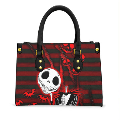 Wonder Skull structured tote bag solves the "I can't find anything in my bag" problem. The aoomy interior fits your tablet, phone, wallet, water bottle, umbrella, and cosmetics — without the overstuffed look. Multiple interior pockets keep everything organized, so you're never digging around at checkout. Reinforced rivet corners and quality metal hardware ensure the bag holds up to daily use. Whether you're heading to work, running errands, or catching a flight, this tote keeps you looking put-together.