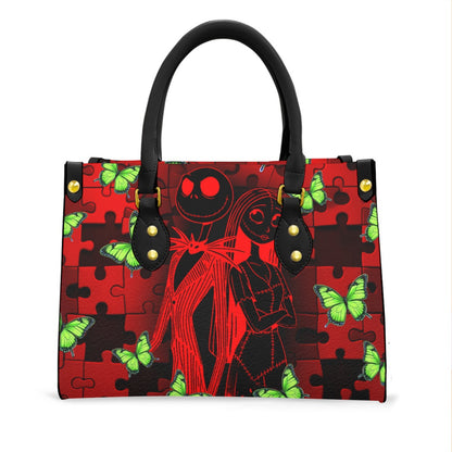 Wonder Skull structured tote bag solves the "I can't find anything in my bag" problem. The roomy interior fits your tablet, phone, wallet, water bottle, umbrella, and cosmetics — without the overstuffed look. Multiple interior pockets keep everything organized, so you're never digging around at checkout. Reinforced rivet corners and quality metal hardware ensure the bag holds up to daily use. Whether you're heading to work, running errands, or catching a flight, this tote keeps you looking put-together.