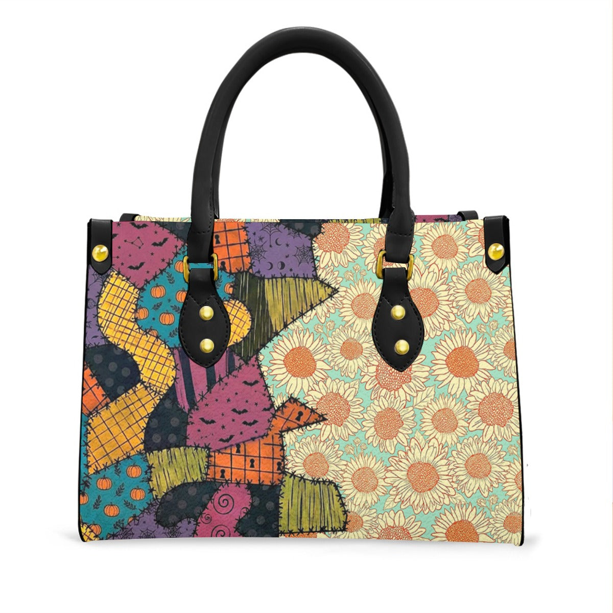 Wonder Skull structured tote bag solves the "I can't find anything in my bag" problem. The roomy interior fits your tablet, phone, wallet, water bottle, umbrella, and cosmetics — without the overstuffed look. Multiple interior pockets keep everything organized, so you're never digging around at checkout. Reinforced rivet corners and quality metal hardware ensure the bag holds up to daily use. Whether you're heading to work, running errands, or catching a flight, this tote keeps you looking put-together.