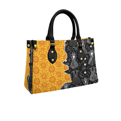 Wonder Skull structured tote bag solves the "I can't find anything in my bag" problem. The roomy interior fits your tablet, phone, wallet, water bottle, umbrella, and cosmetics — without the overstuffed look. Multiple interior pockets keep everything organized, so you're never digging around at checkout. Reinforced rivet corners and quality metal hardware ensure the bag holds up to daily use. Whether you're heading to work, running errands, or catching a flight, this tote keeps you looking put-together.