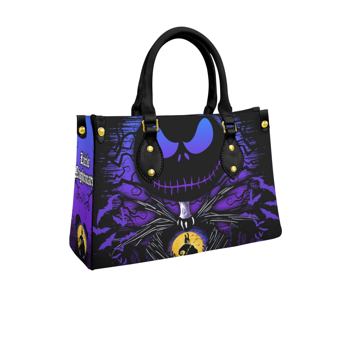 Wonder Skull structured tote bag solves the "I can't find anything in my bag" problem. The aoomy interior fits your tablet, phone, wallet, water bottle, umbrella, and cosmetics — without the overstuffed look. Multiple interior pockets keep everything organized, so you're never digging around at checkout. Reinforced rivet corners and quality metal hardware ensure the bag holds up to daily use. Whether you're heading to work, running errands, or catching a flight, this tote keeps you looking put-together.