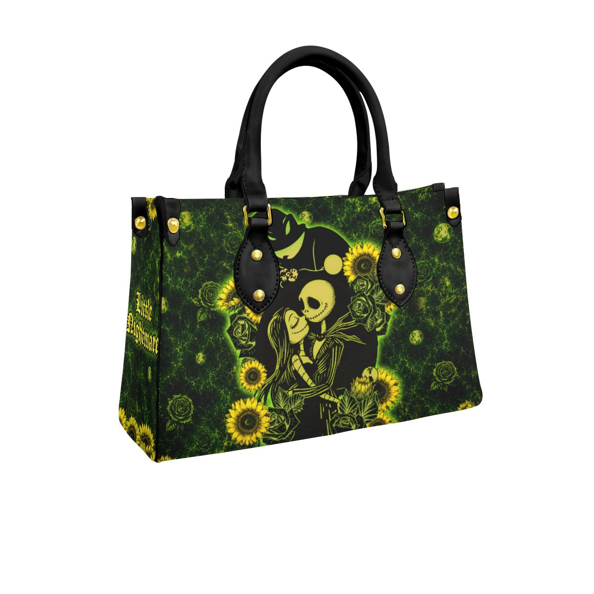 Wonder Skull structured tote bag solves the "I can't find anything in my bag" problem. The aoomy interior fits your tablet, phone, wallet, water bottle, umbrella, and cosmetics — without the overstuffed look. Multiple interior pockets keep everything organized, so you're never digging around at checkout. Reinforced rivet corners and quality metal hardware ensure the bag holds up to daily use. Whether you're heading to work, running errands, or catching a flight, this tote keeps you looking put-together.