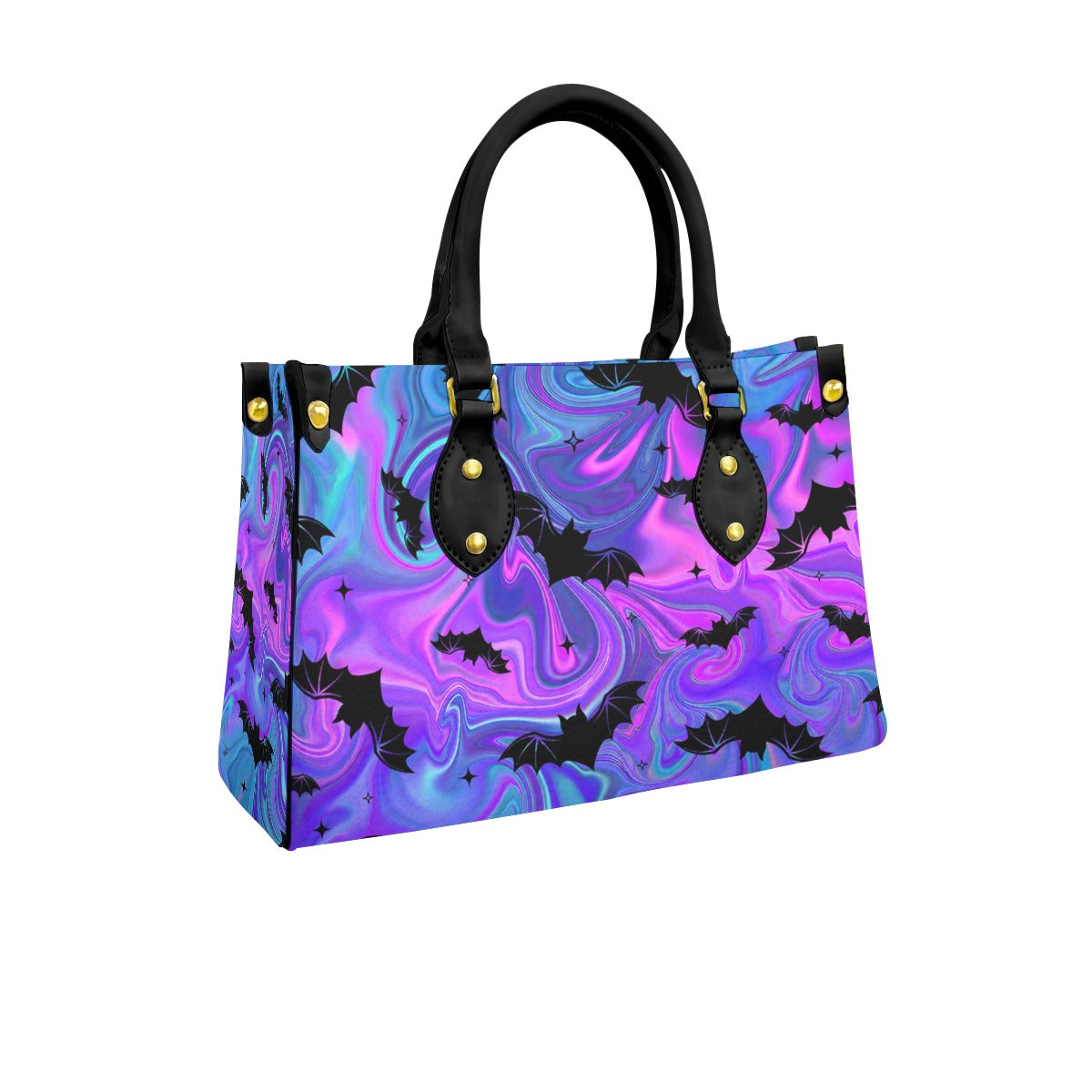 Wonder Skull structured tote bag solves the "I can't find anything in my bag" problem. The roomy interior fits your tablet, phone, wallet, water bottle, umbrella, and cosmetics — without the overstuffed look. Multiple interior pockets keep everything organized, so you're never digging around at checkout. Reinforced rivet corners and quality metal hardware ensure the bag holds up to daily use. Whether you're heading to work, running errands, or catching a flight, this tote keeps you looking put-together.