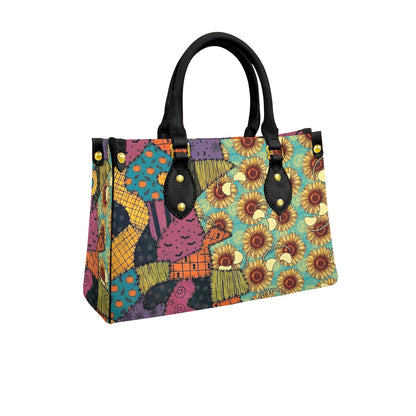 Wonder Skull structured tote bag solves the "I can't find anything in my bag" problem. The roomy interior fits your tablet, phone, wallet, water bottle, umbrella, and cosmetics — without the overstuffed look. Multiple interior pockets keep everything organized, so you're never digging around at checkout. Reinforced rivet corners and quality metal hardware ensure the bag holds up to daily use. Whether you're heading to work, running errands, or catching a flight, this tote keeps you looking put-together.