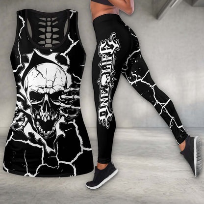 Ripped Reality Skull Tanktop and Legging