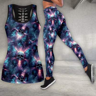 Electric Skull Surge Art Tanktop and Leggings