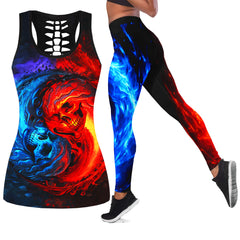 Comfortable and trendy women's combo tanktop and leggings