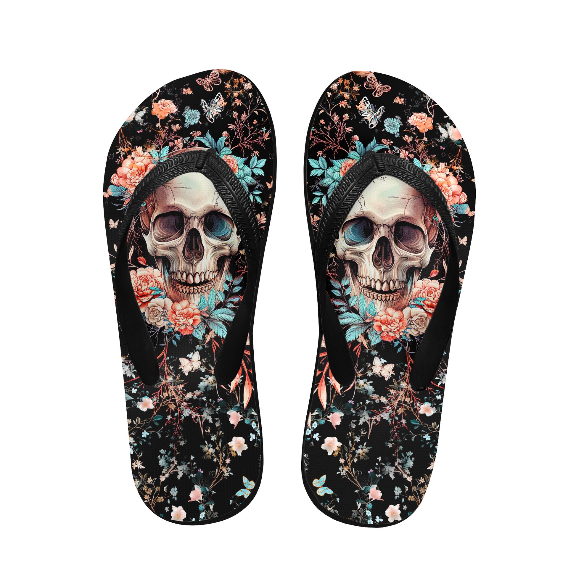 Image of a pair of beach flip flops with a sleek design, featuring a comfortable yoga mat footbed, non-slip sole, and water-friendly materials. Perfect for summer outings, beach walks, and casual occasions.