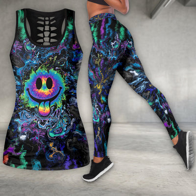 Psychedelic Acid Smile Tanktop and Leggings