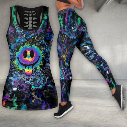 Psychedelic Acid Smile Tanktop and Leggings