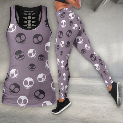 Gothic Skull Chill Art Tanktop and Legging