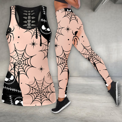 Pastel Goth Cobwebs Tanktop and Leggings