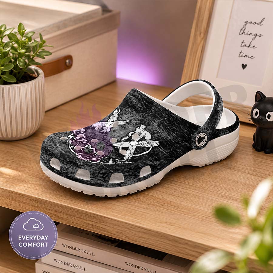 Wonder Skull Lightweight Clog Sandals are designed for all-day comfort. Featuring breathable ventilation holes, a cushioned footbed, and a pivoting heel strap, these versatile unisex clogs are perfect for use at home, outdoors, or at work — whatever your profession may be.