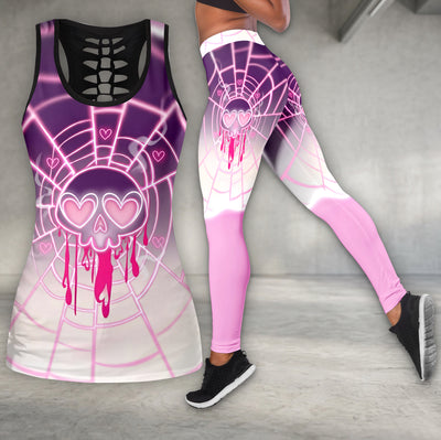 Sweet Venom Skull Art Tanktop and Leggings