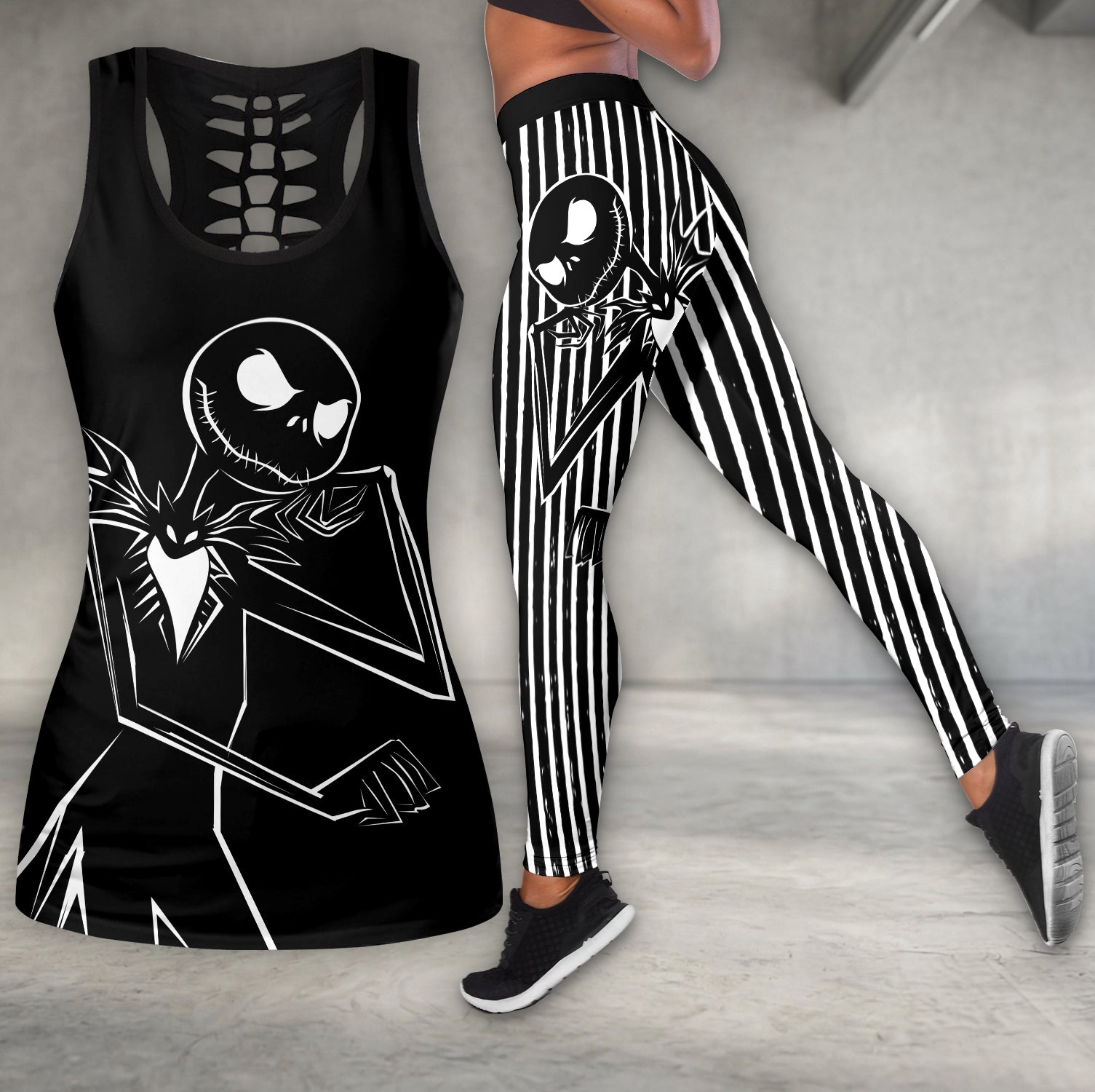 Shadow Skeleton Art Tanktop and Leggings