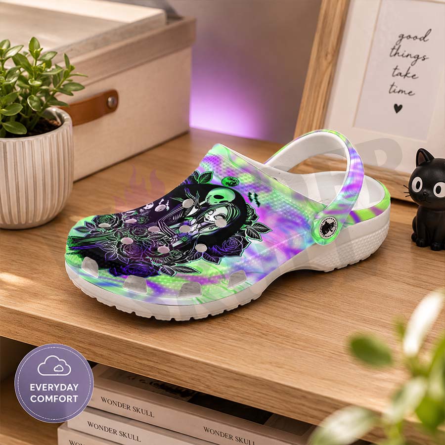 Wonder Skull Lightweight Clog Sandals are designed for all-day comfort. Featuring breathable ventilation holes, a cushioned footbed, and a pivoting heel strap, these versatile unisex clogs are perfect for use at home, outdoors, or at work — whatever your profession may be.