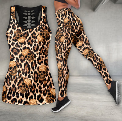 Leopard Grunge Skull Tanktop and Legging
