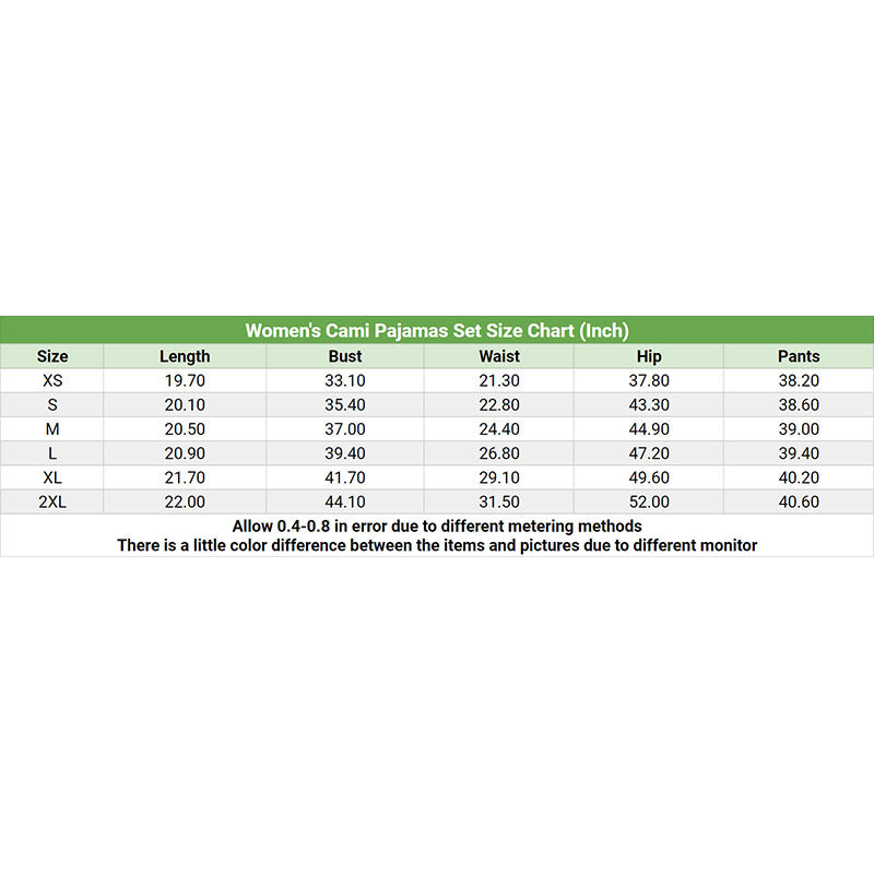 Green Brush Art Pajamas Sets For Women Sleepwears Combo