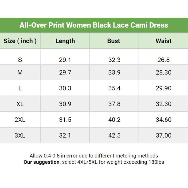 Green Couple Art Women's Black Lace Cami Dress Babydolls Nightgowns