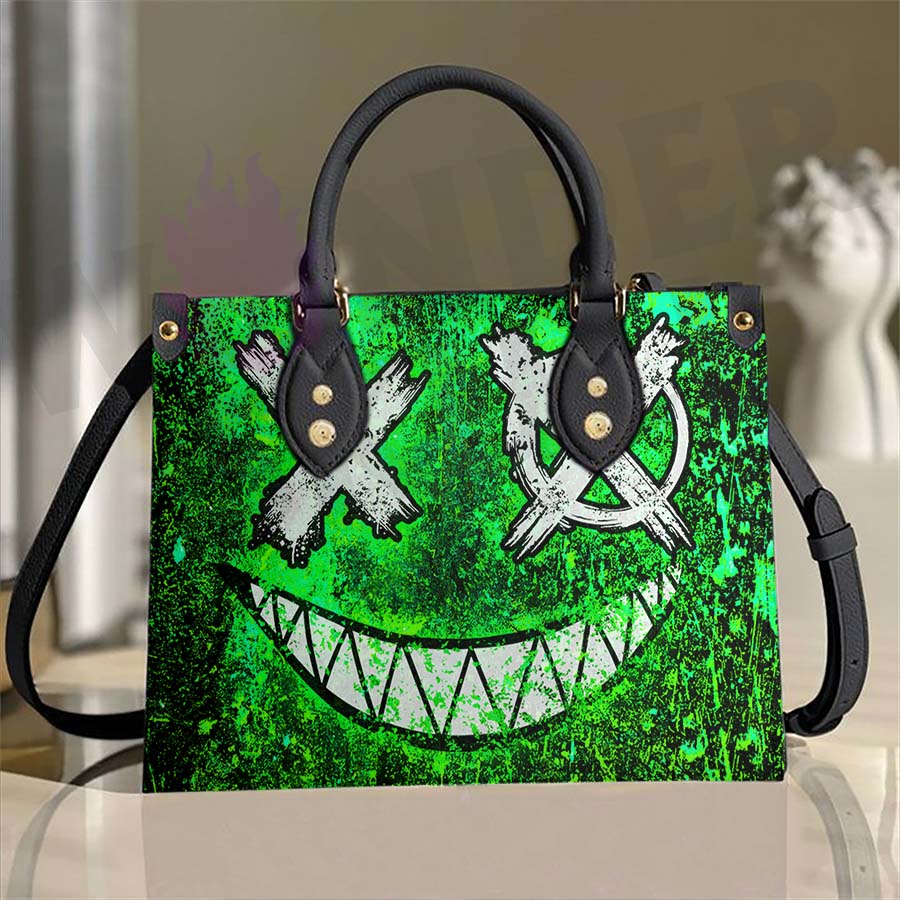 Wonder Skull structured tote bag solves the "I can't find anything in my bag" problem. The roomy interior fits your tablet, phone, wallet, water bottle, umbrella, and cosmetics — without the overstuffed look. Multiple interior pockets keep everything organized, so you're never digging around at checkout. Reinforced rivet corners and quality metal hardware ensure the bag holds up to daily use. Whether you're heading to work, running errands, or catching a flight, this tote keeps you looking put-together.